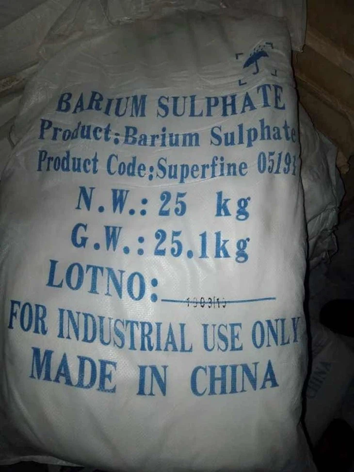 purpose of using barium sulphate package