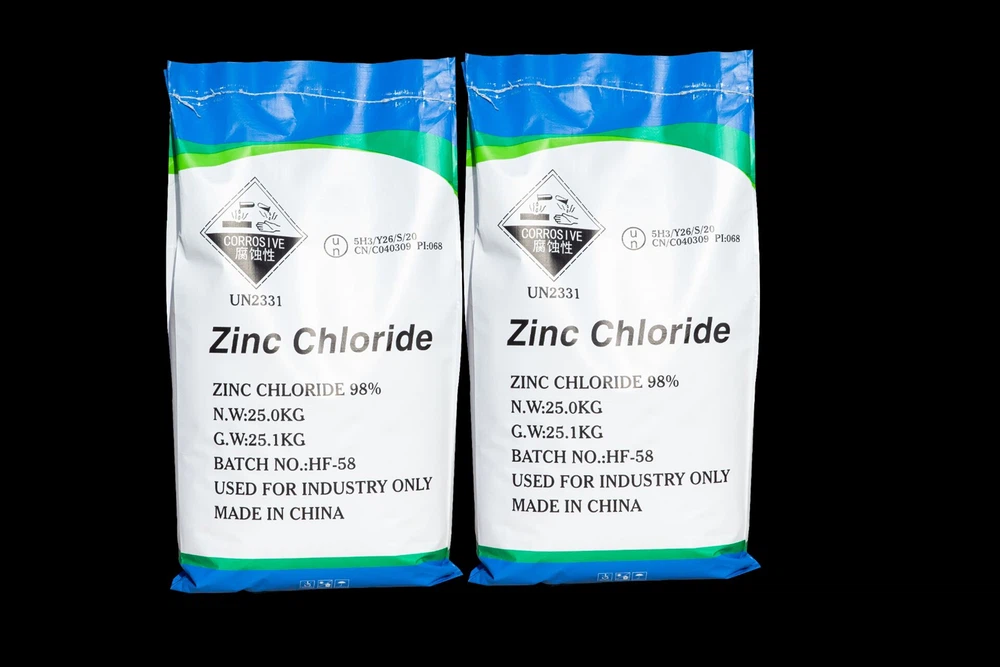 zinc chloride pack zinc chloride pack